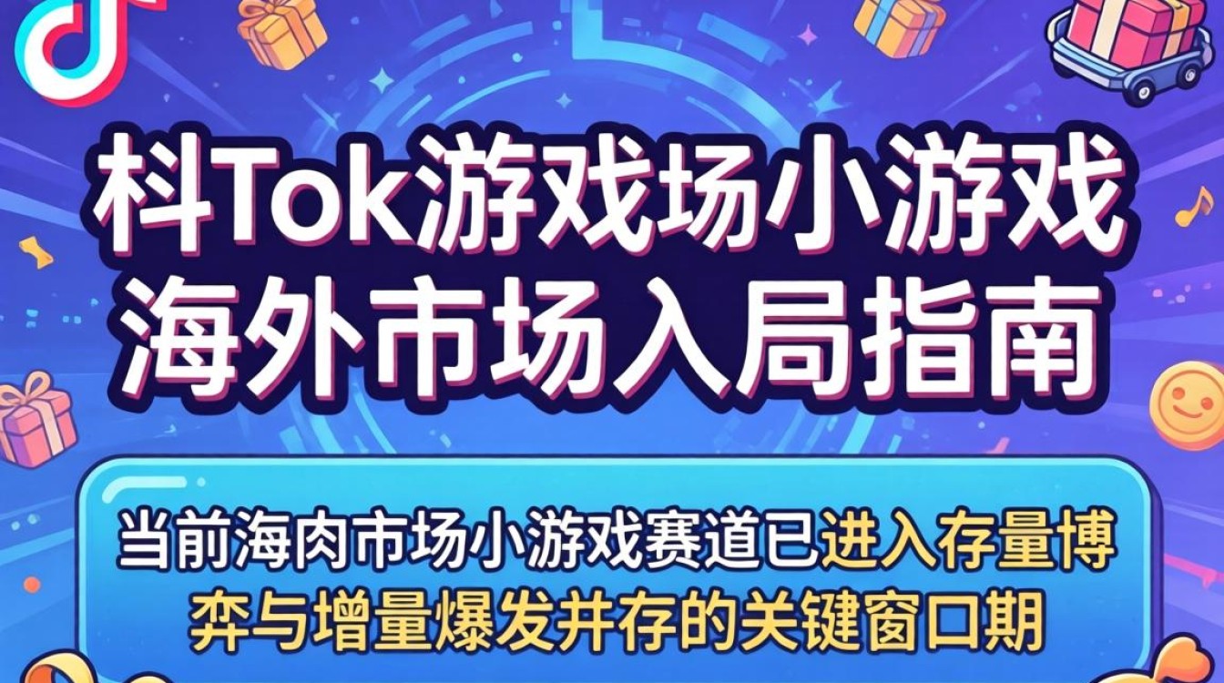 TikTok 游戏新小游戏怎么做?海外市场入局指南及流量玩法 TikTok 游戏新小游戏怎么做
