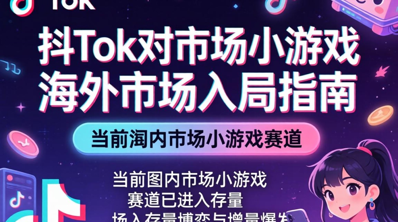 TikTok 游戏新小游戏怎么做?海外市场入局指南及流量玩法 TikTok 游戏新小游戏怎么做