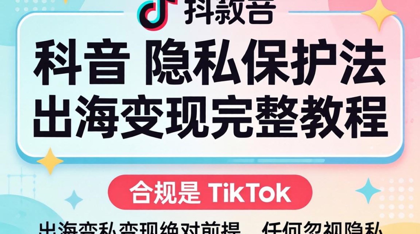 TikTok 隐私保护法出海变现完整教程