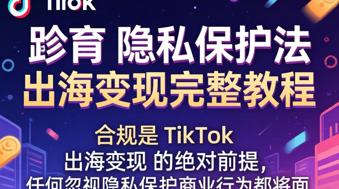 TikTok 隐私保护法出海变现完整教程
