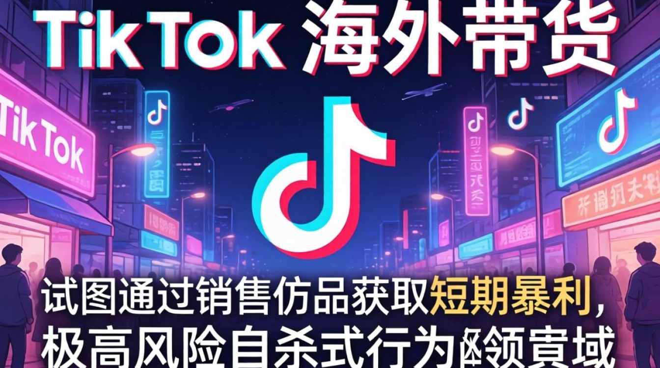 TikTok 带货仿品 海外市场入局指南