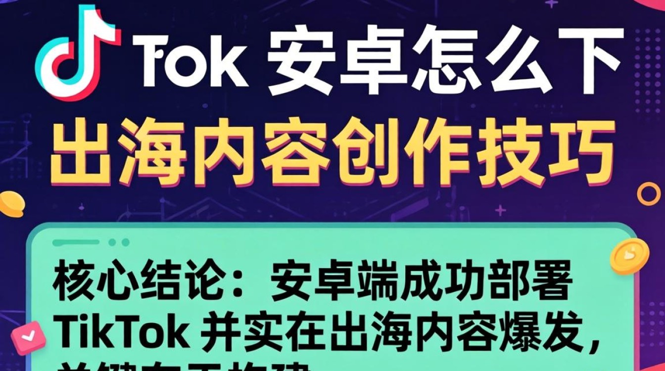 如何下载 TikTok 安卓版本及出海内容创作技巧
