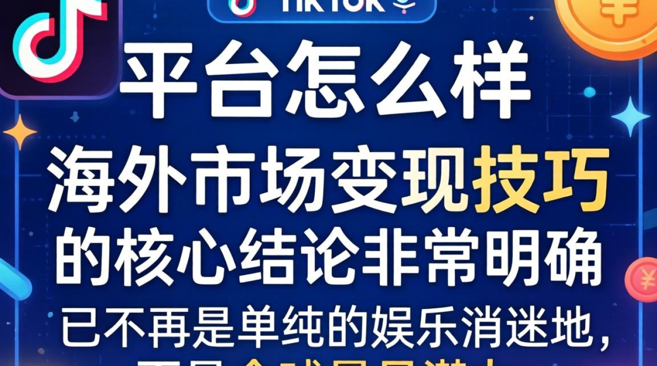 TikTok 海外市场如何变现