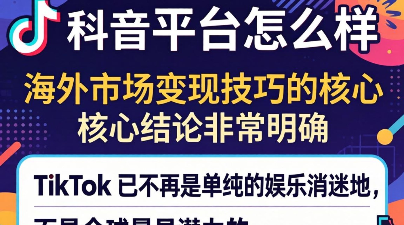 TikTok 海外市场如何变现