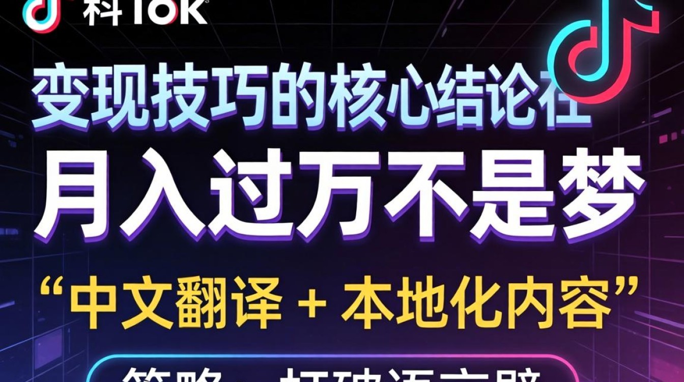 TikTok 用中文翻译变现技巧