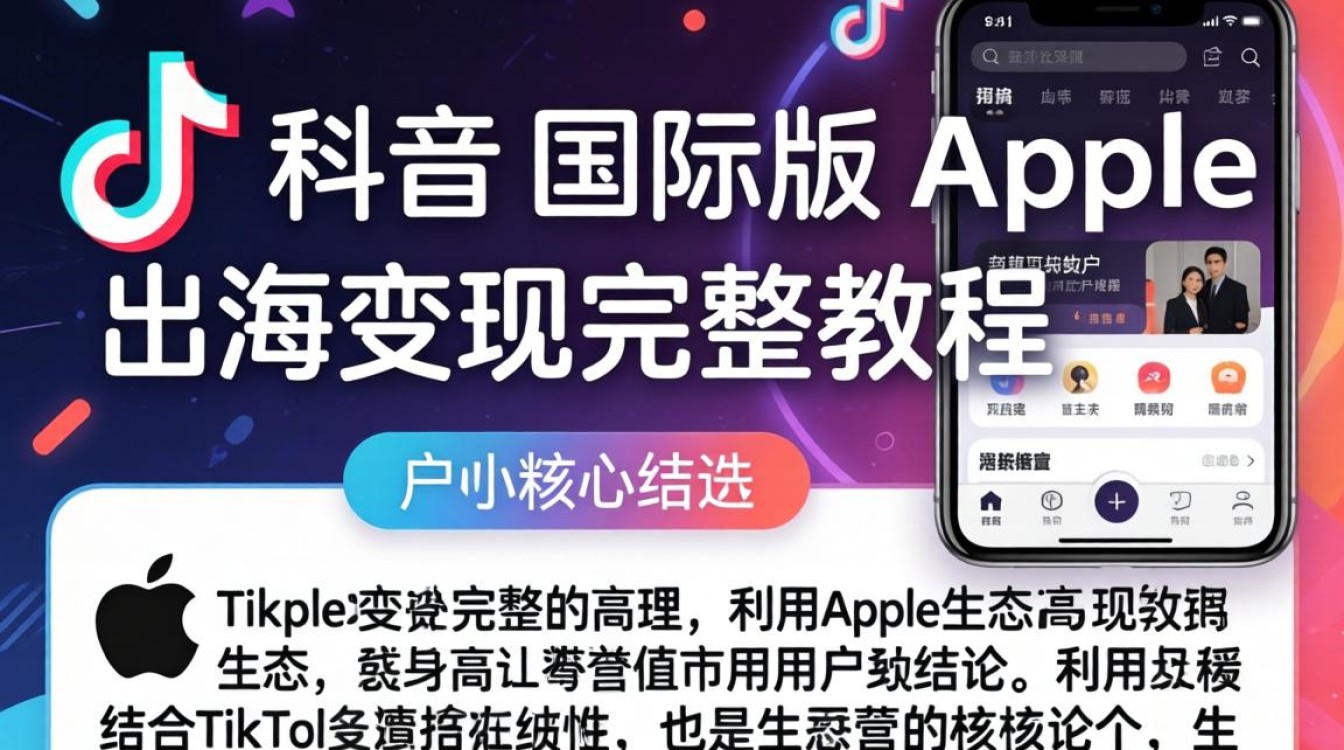 TikTok 国际版 apple 出海变现完整教程