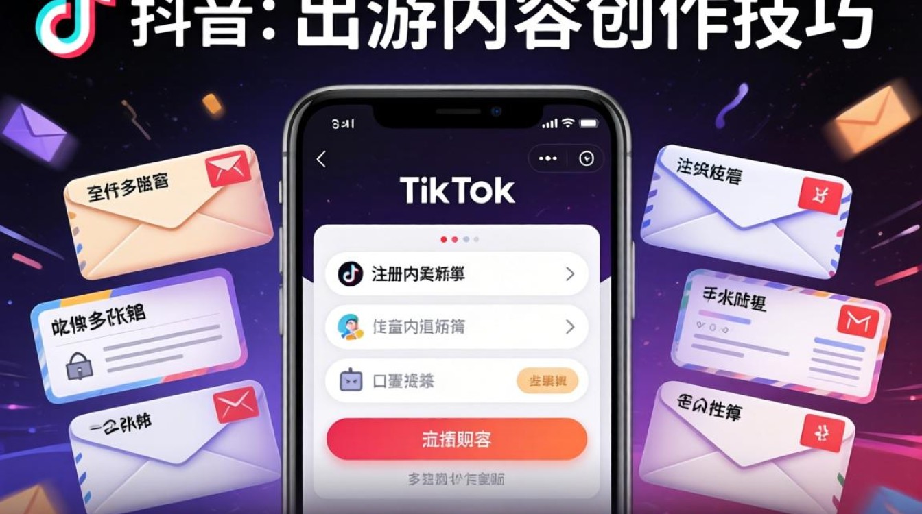 TikTok 如何注册多个邮箱