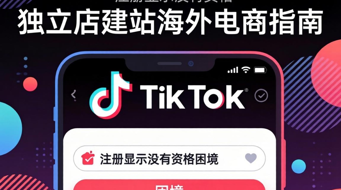 TikTok 注册显示没有资格怎么办