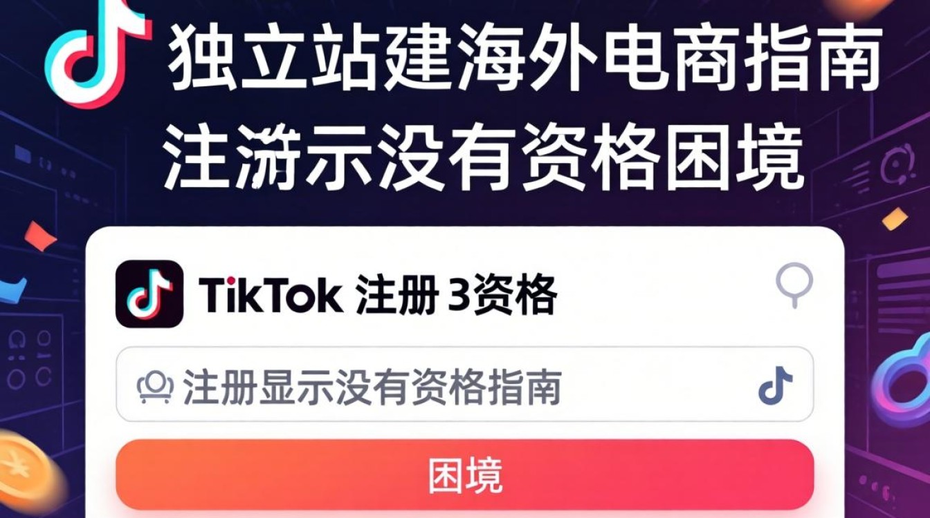 TikTok 注册显示没有资格怎么办