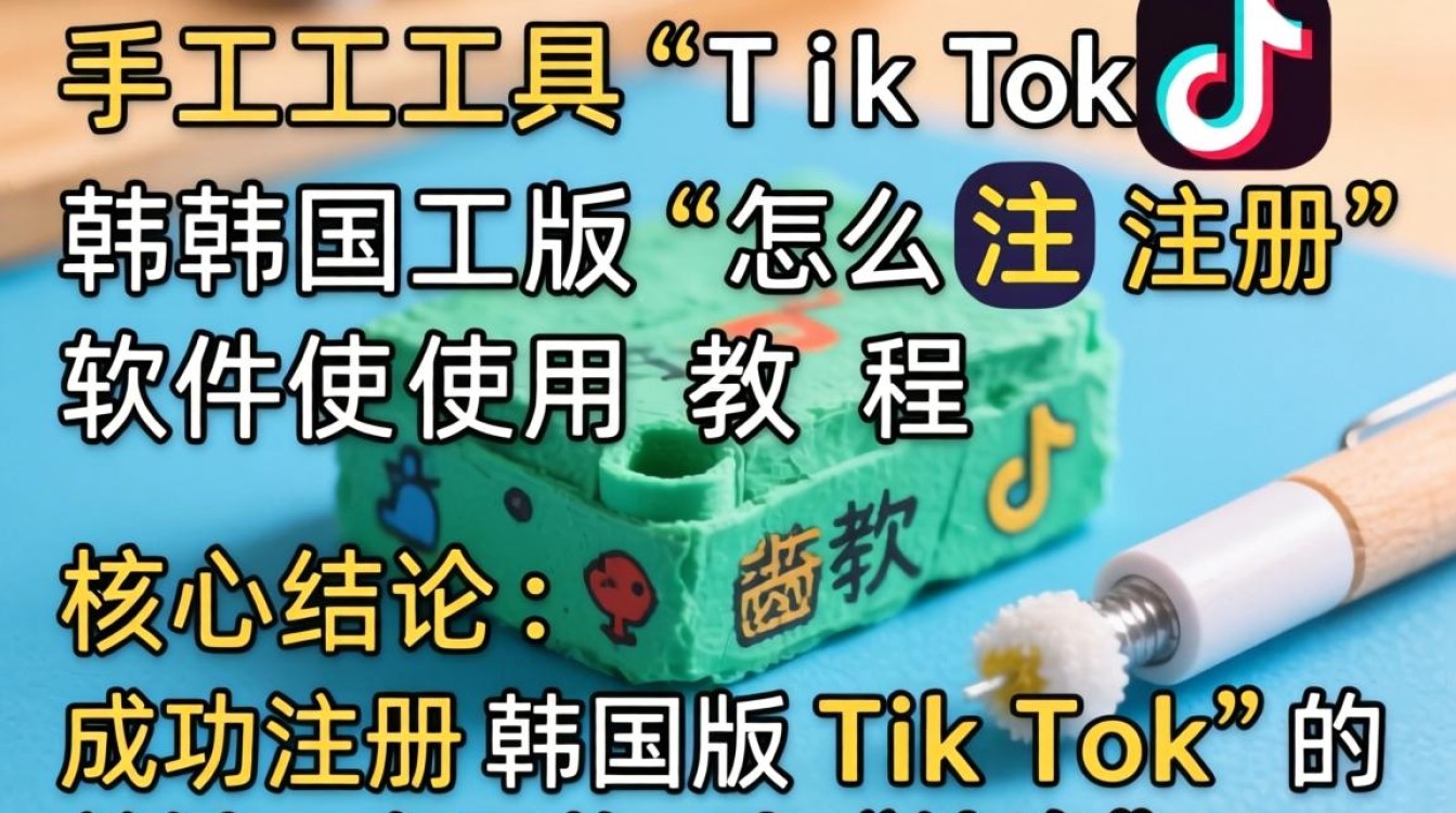 新手工具 韩国版 TikTok 怎么注册