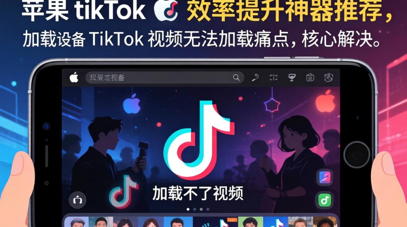 苹果 TikTok 加载不了视频怎么办
