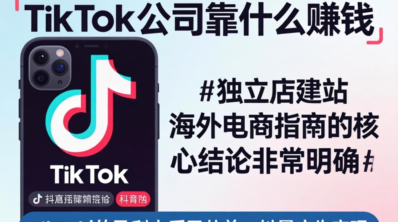 TikTok 公司靠什么赚钱