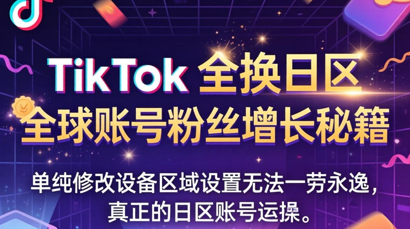 全球账号粉丝增长秘籍与日区账号切换教程