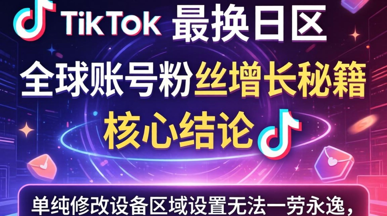 全球账号粉丝增长秘籍与日区账号切换教程