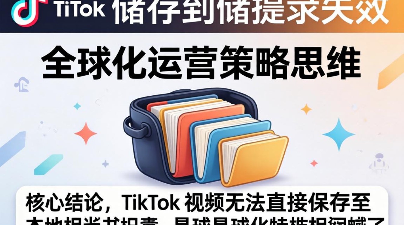 TikTok 视频保存到相册失败原因及解决