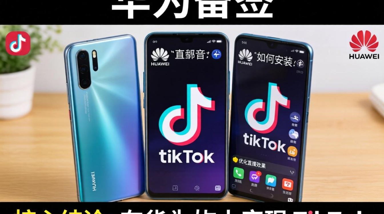 华为手机如何安装TikTok