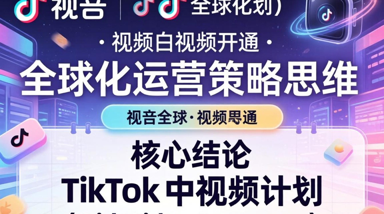 TikTok 中视频计划开通条件与全球化运营策略