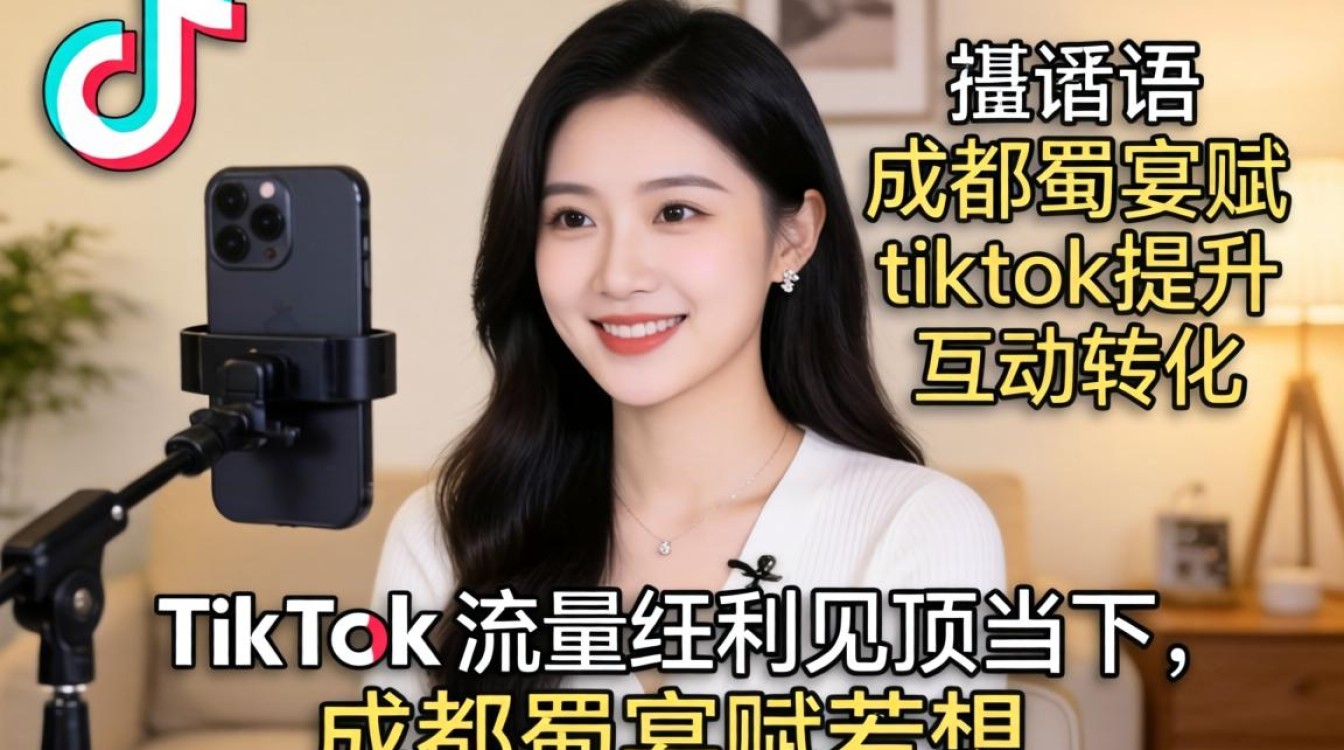 直播话术成都蜀宴赋tiktok如何提升互动转化