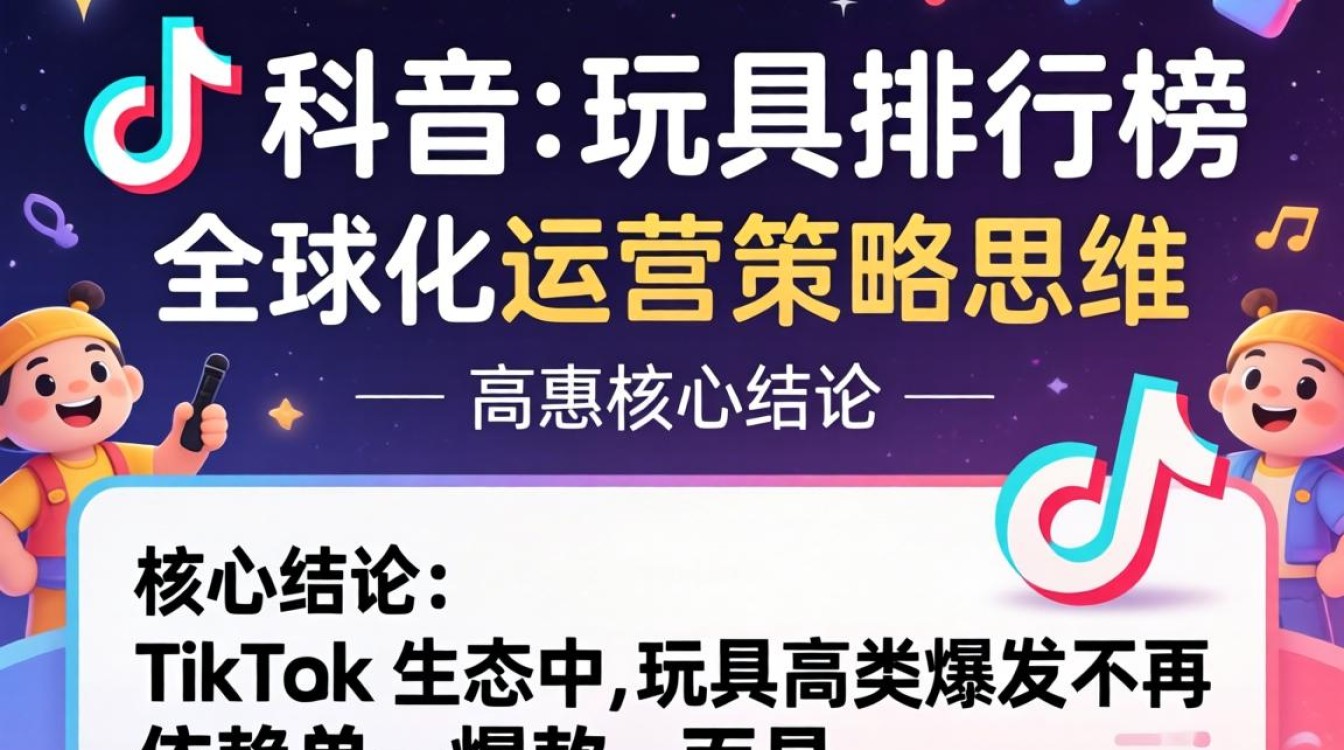 TikTok 玩具排行榜如何选品