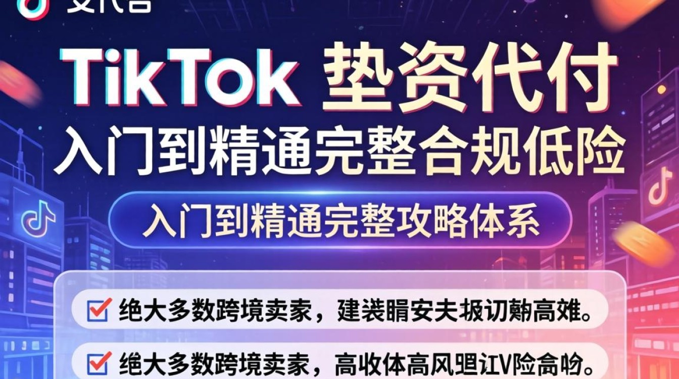 TikTok 垫资代付从入门到精通完整攻略