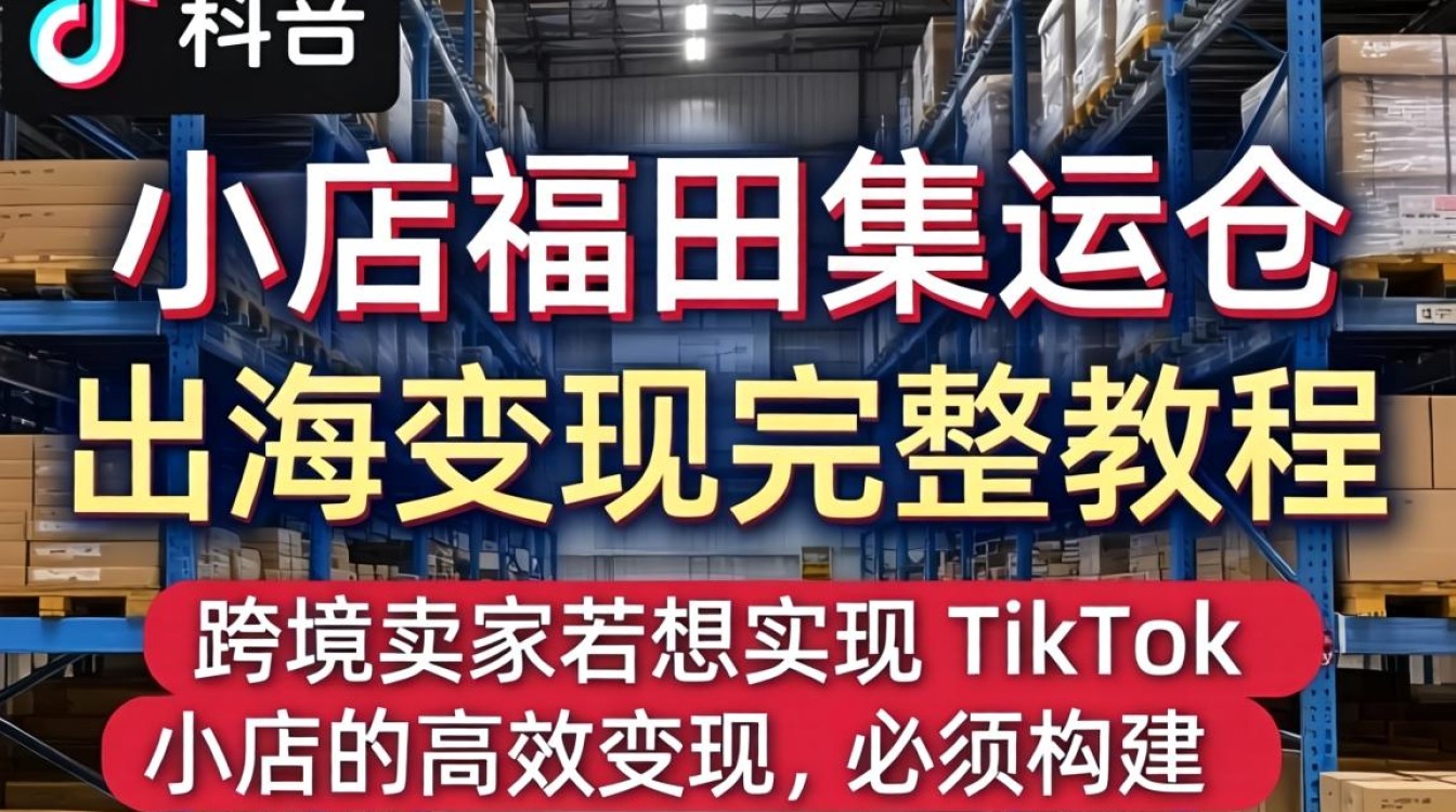 TikTok 小店福田集运仓出海变现完整教程