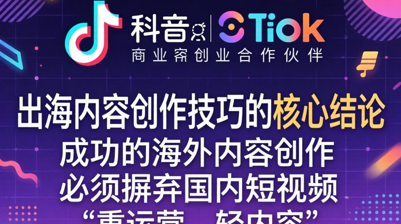 TikTok 商业合作伙伴出海内容创作技巧