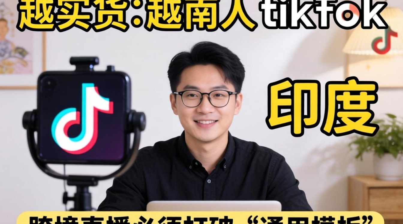 直播带货越南人TikTok印度实战技巧教程