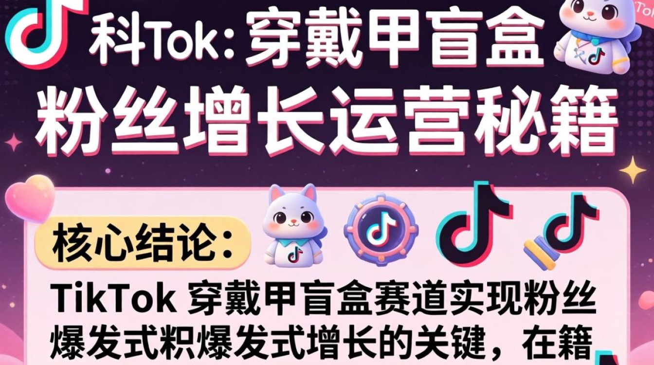 TikTok 穿戴甲盲盒粉丝增长运营秘籍