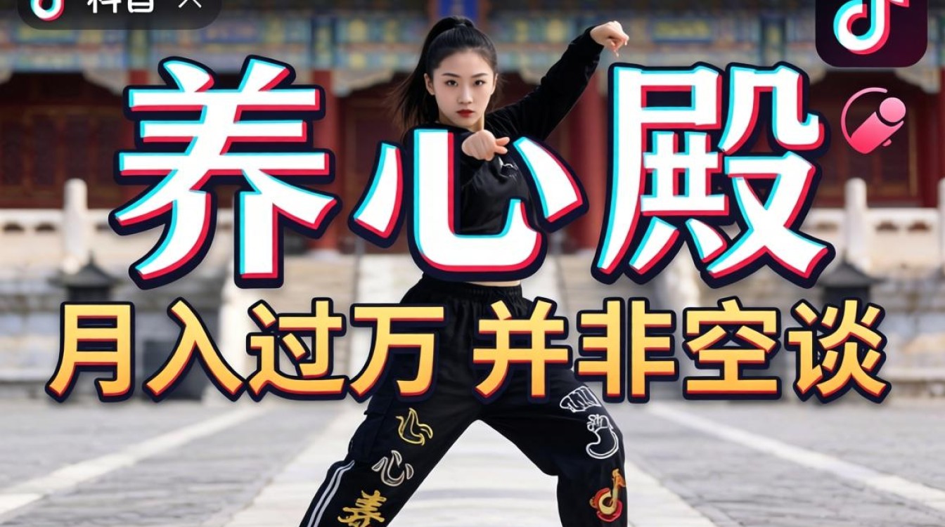 TikTok 养心殿舞蹈怎么变现