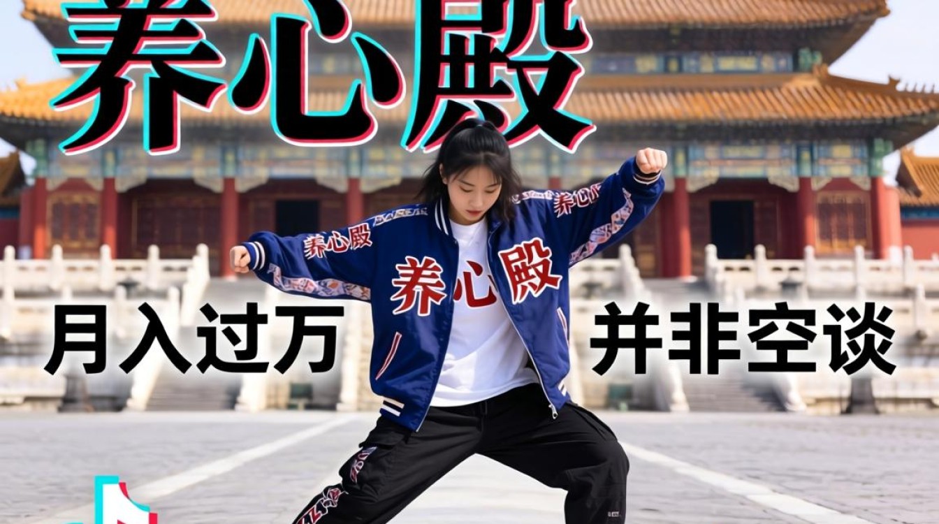 TikTok 养心殿舞蹈怎么变现