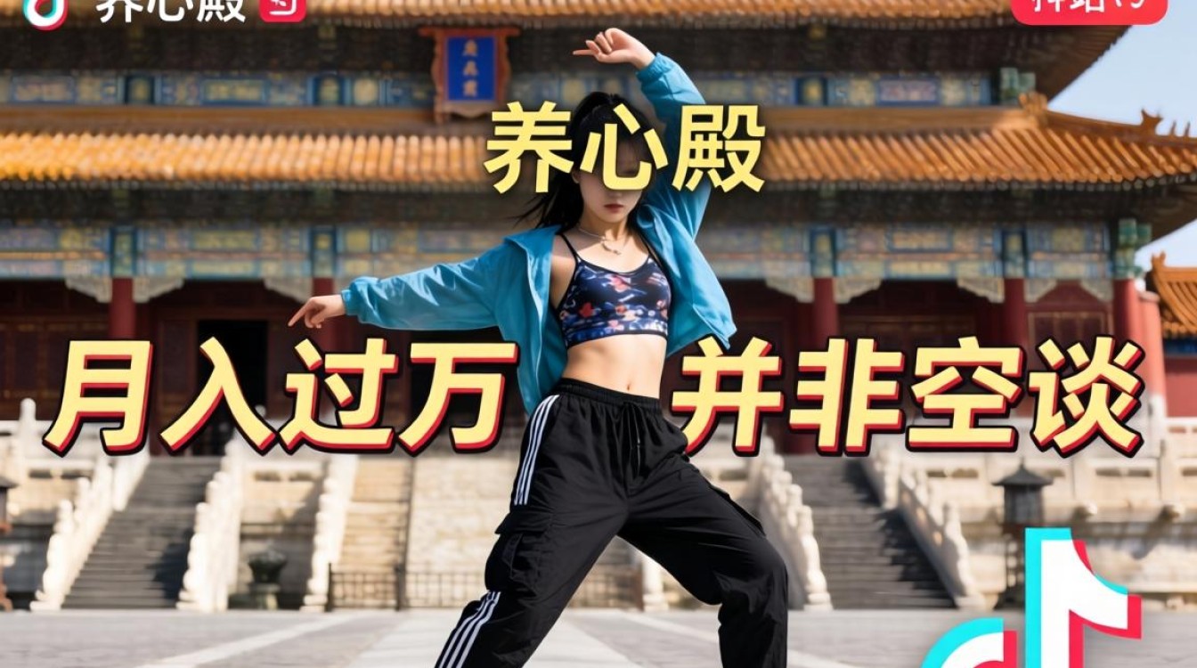 TikTok 养心殿舞蹈怎么变现