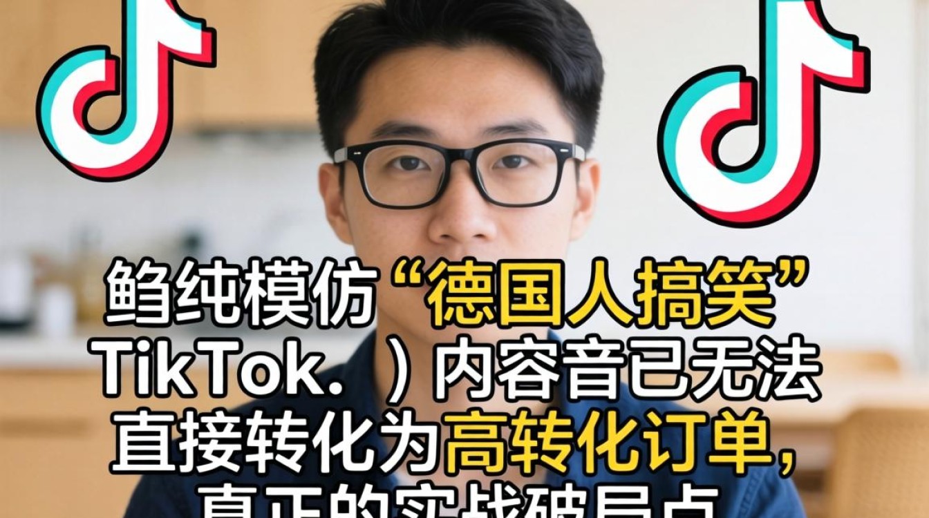快手德国人搞笑 TikTok 电商带货实战技巧