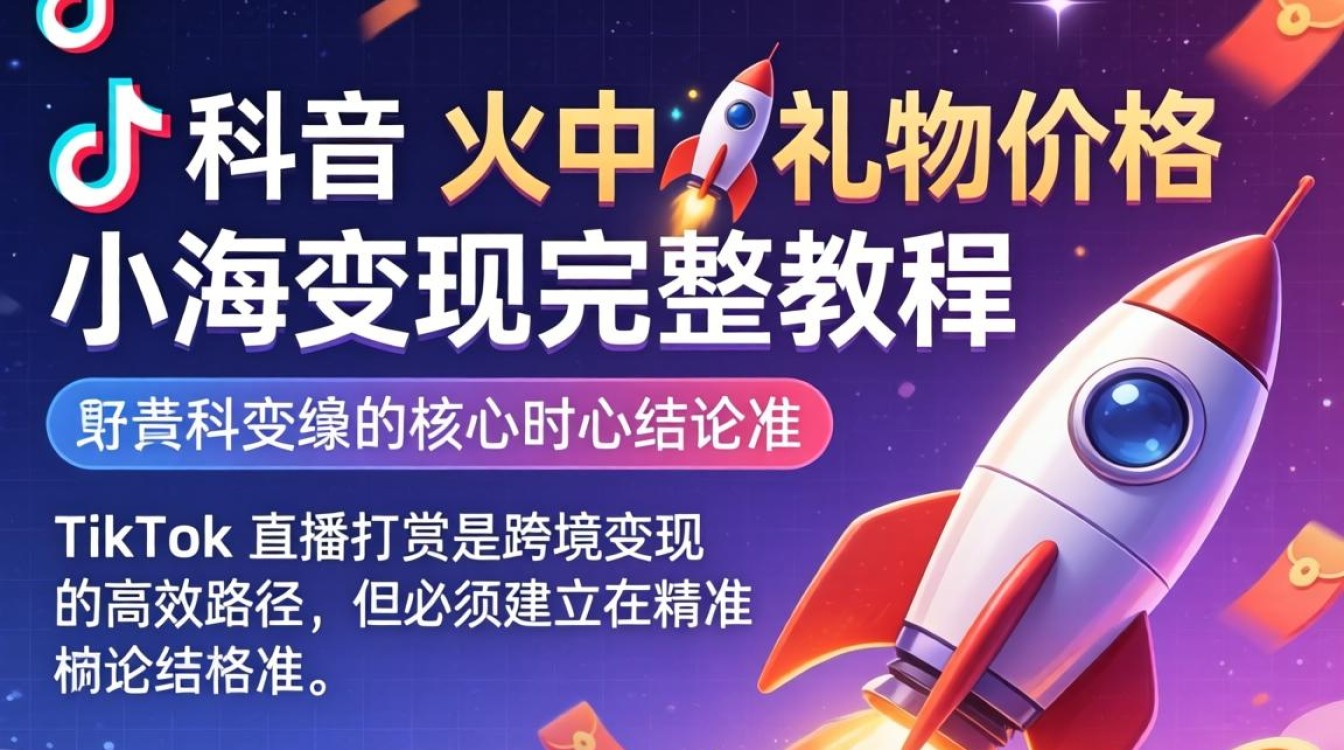 TikTok 火箭礼物价格是多少