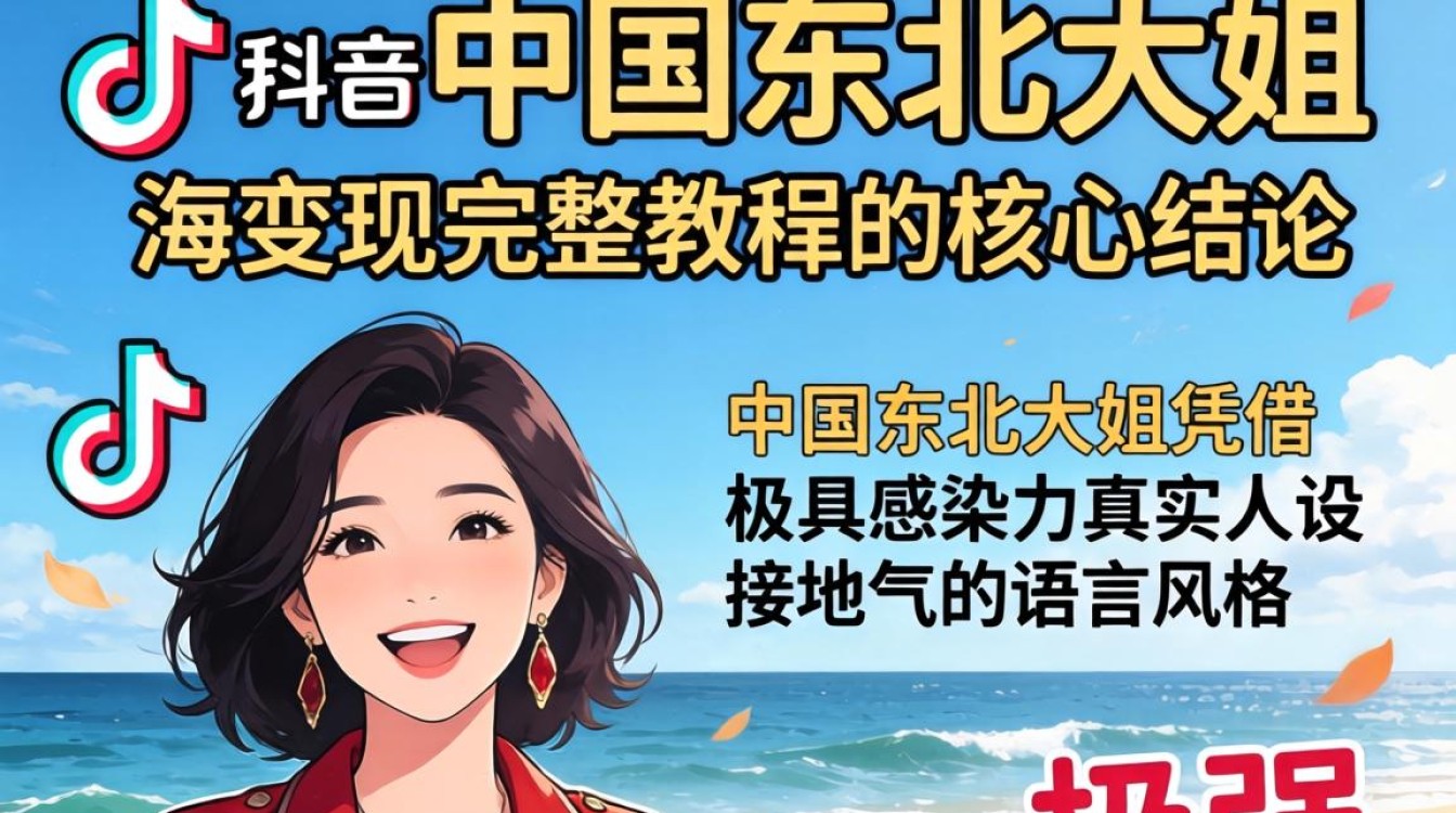 TikTok 中国东北大姐出海变现完整教程