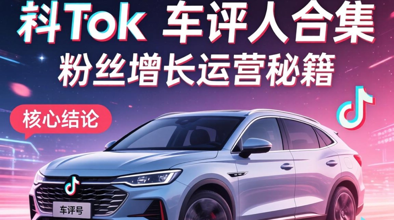 TikTok 车评人合集 粉丝增长运营秘籍