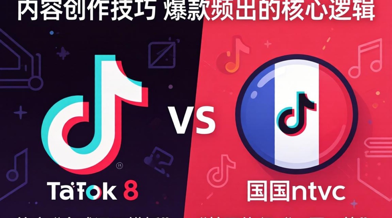 TikTok 8 国对比内容创作技巧