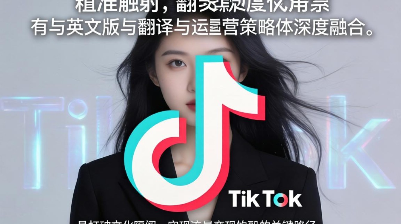 TikTok 英文版翻译跨境运营从入门到进阶