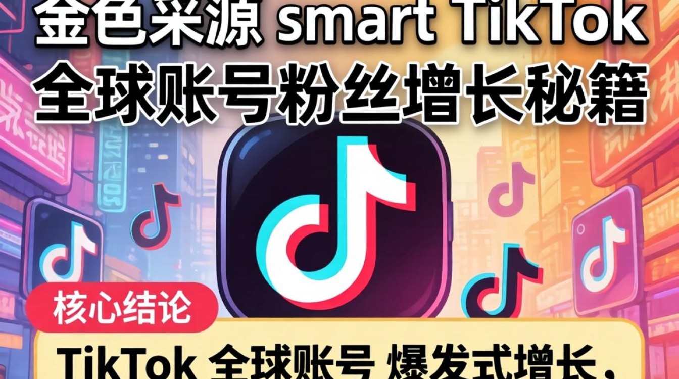 金采源 smart TikTok 全球账号粉丝增长秘籍