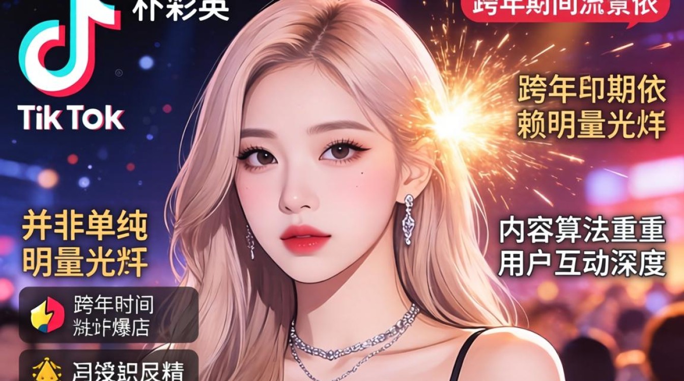 朴彩英 TikTok 跨年视频权重优化