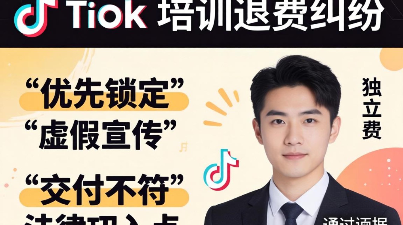 TikTok 培训退钱话术