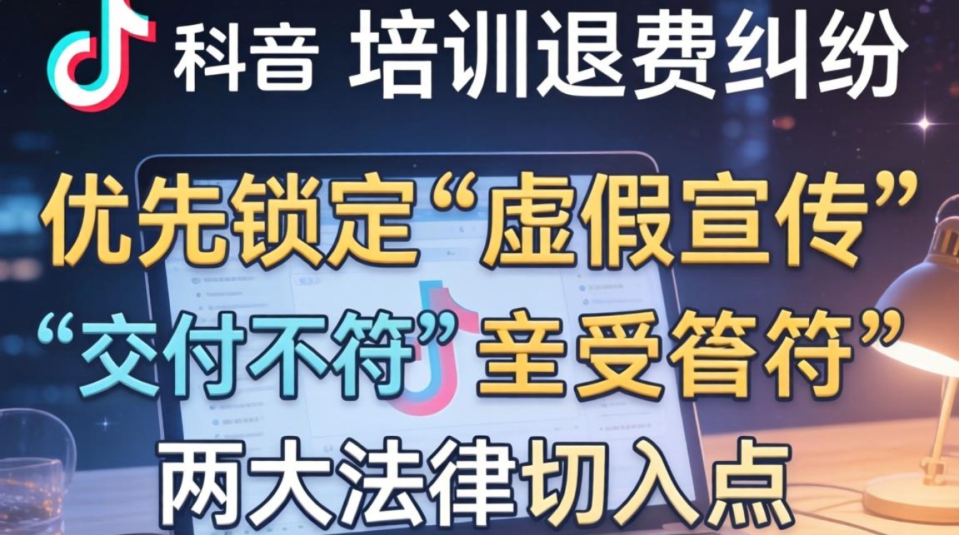 TikTok 培训退钱话术
