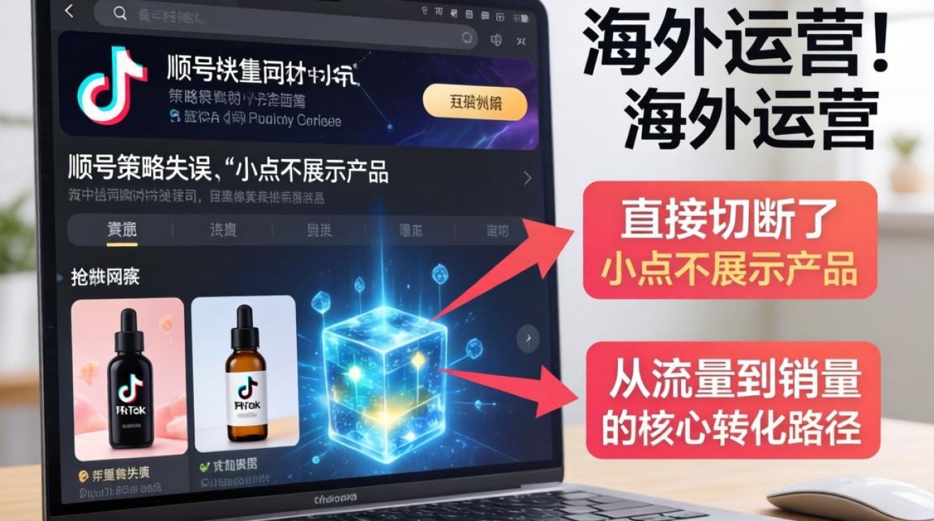 TikTok 小点不展示产品怎么办