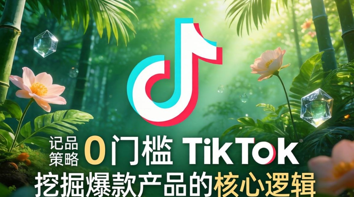 tiktok 0 门槛挖掘爆款产品