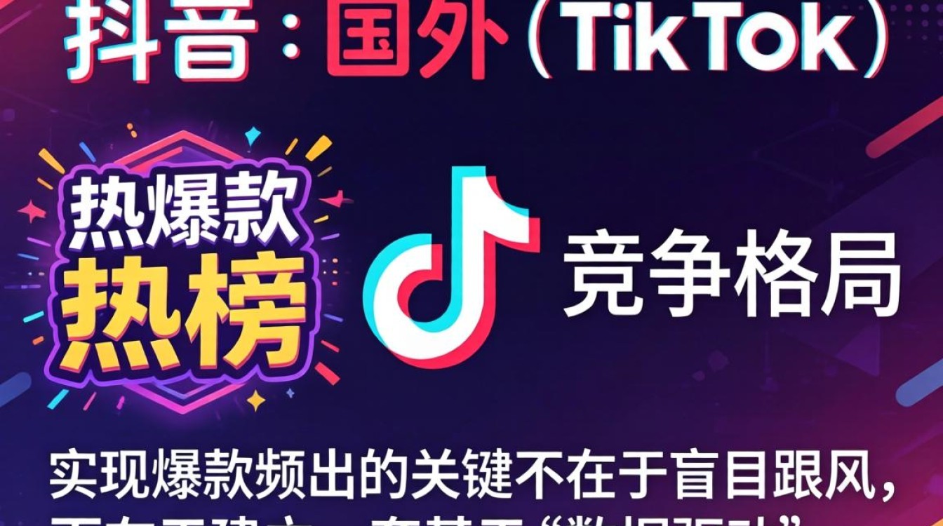 抖音和国外TikTok热榜内容创作技巧是什么