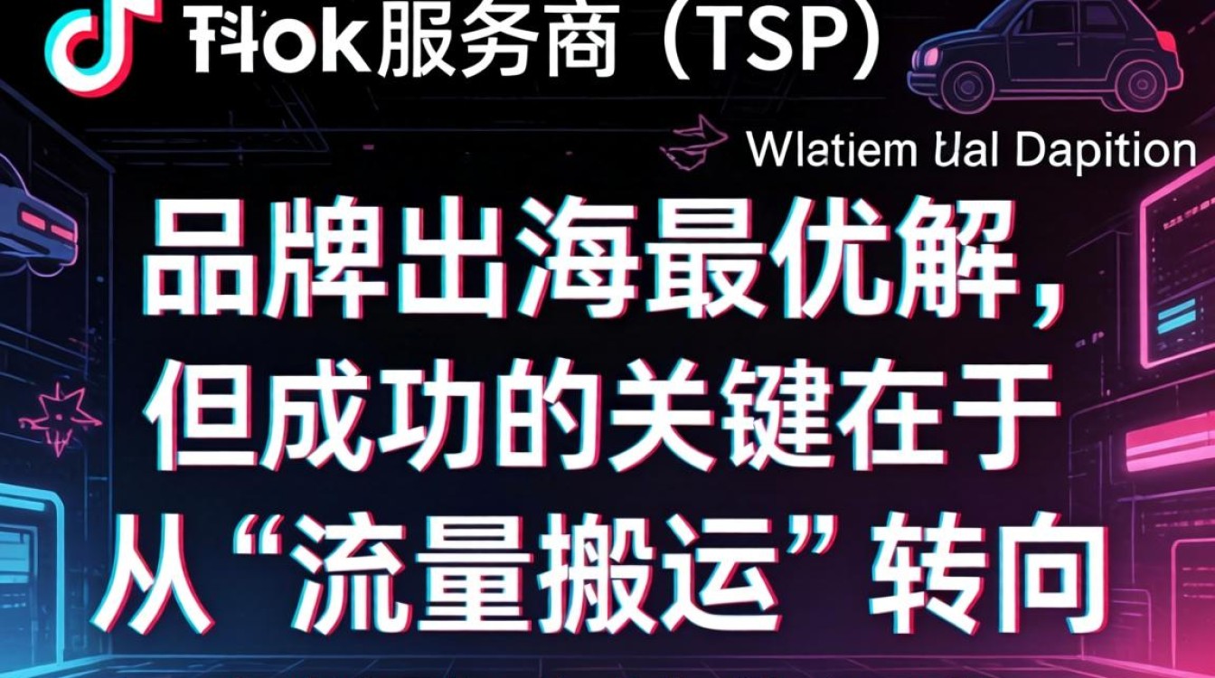 TikTok 服务商 tsp 海外市场入局指南
