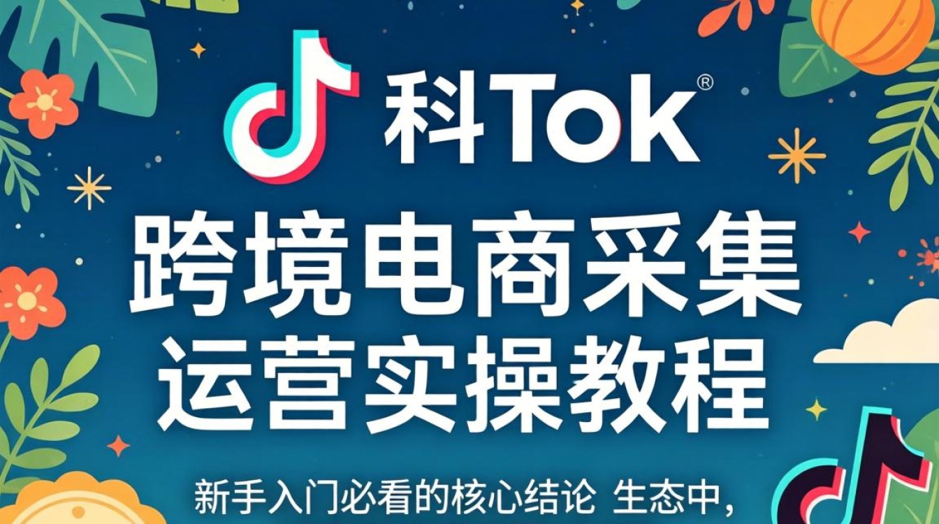 TikTok 跨境电商采集运营实操教程新手入门必看