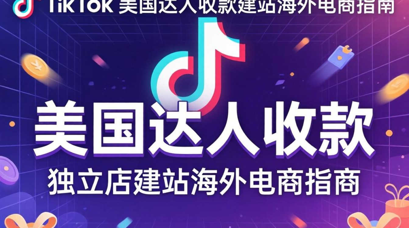 TikTok 美区达人收款独立站建站海外电商指南,怎么做美区达人收款? TikTok 美区达人收款独立站建站海外电商指南