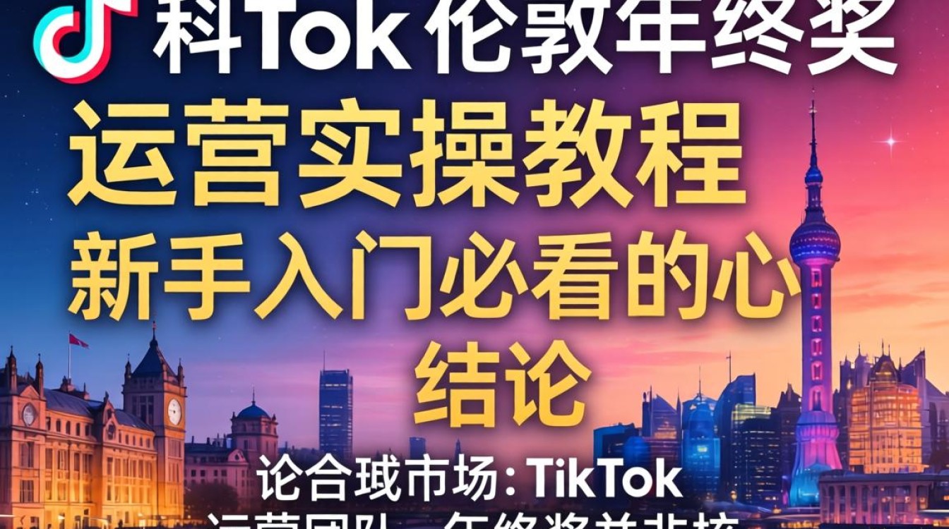 TikTok 运营实操教程新手入门必看