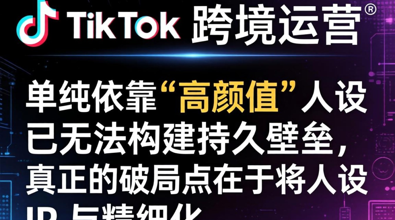 TikTok 高颜值爸爸跨境运营从入门到进阶