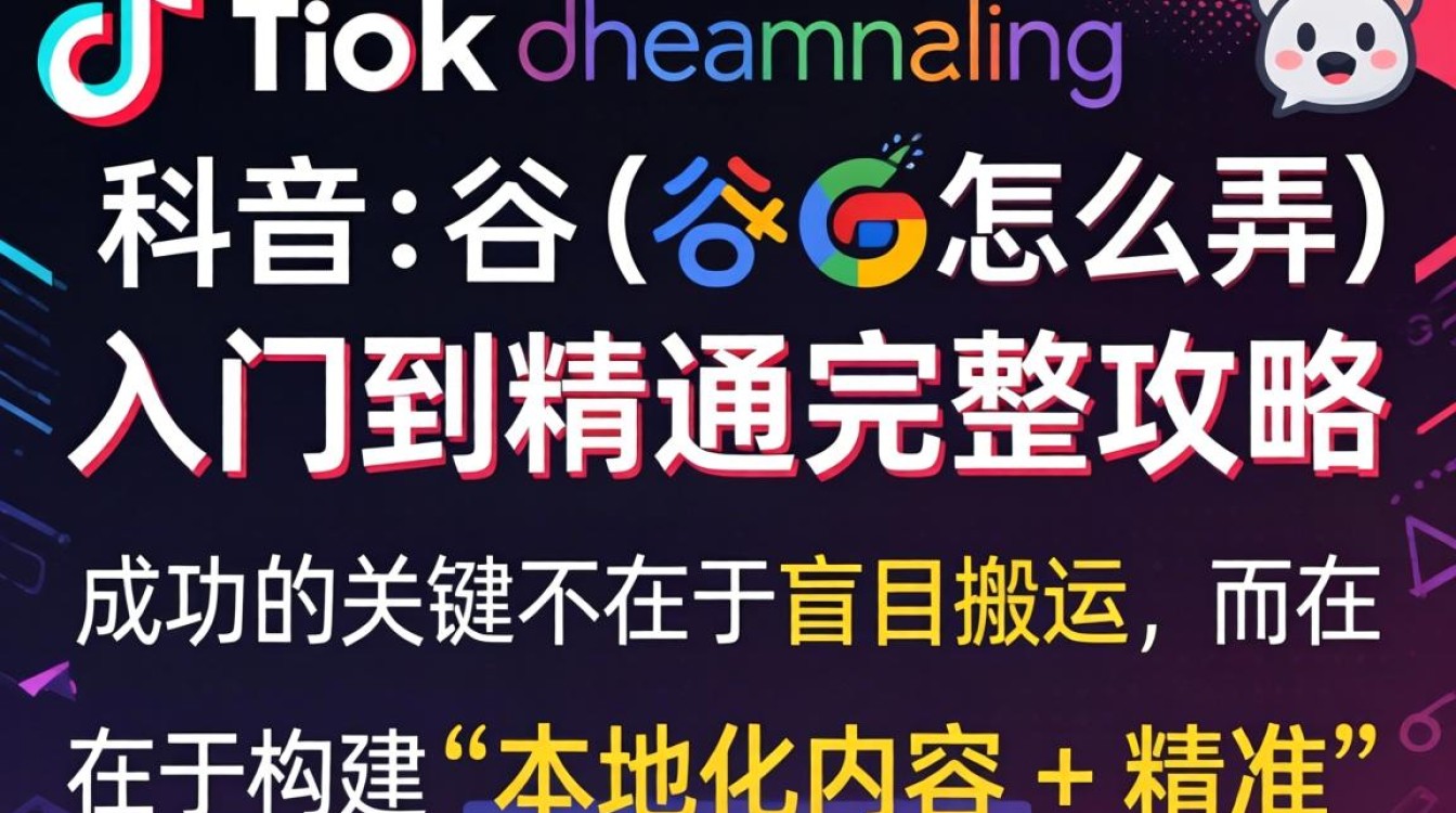TikTok 谷歌入门到精通完整攻略